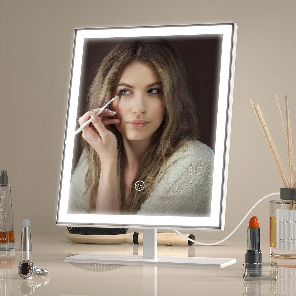 Professional Dimmable LED Vanity Mirror with True Color Lighting